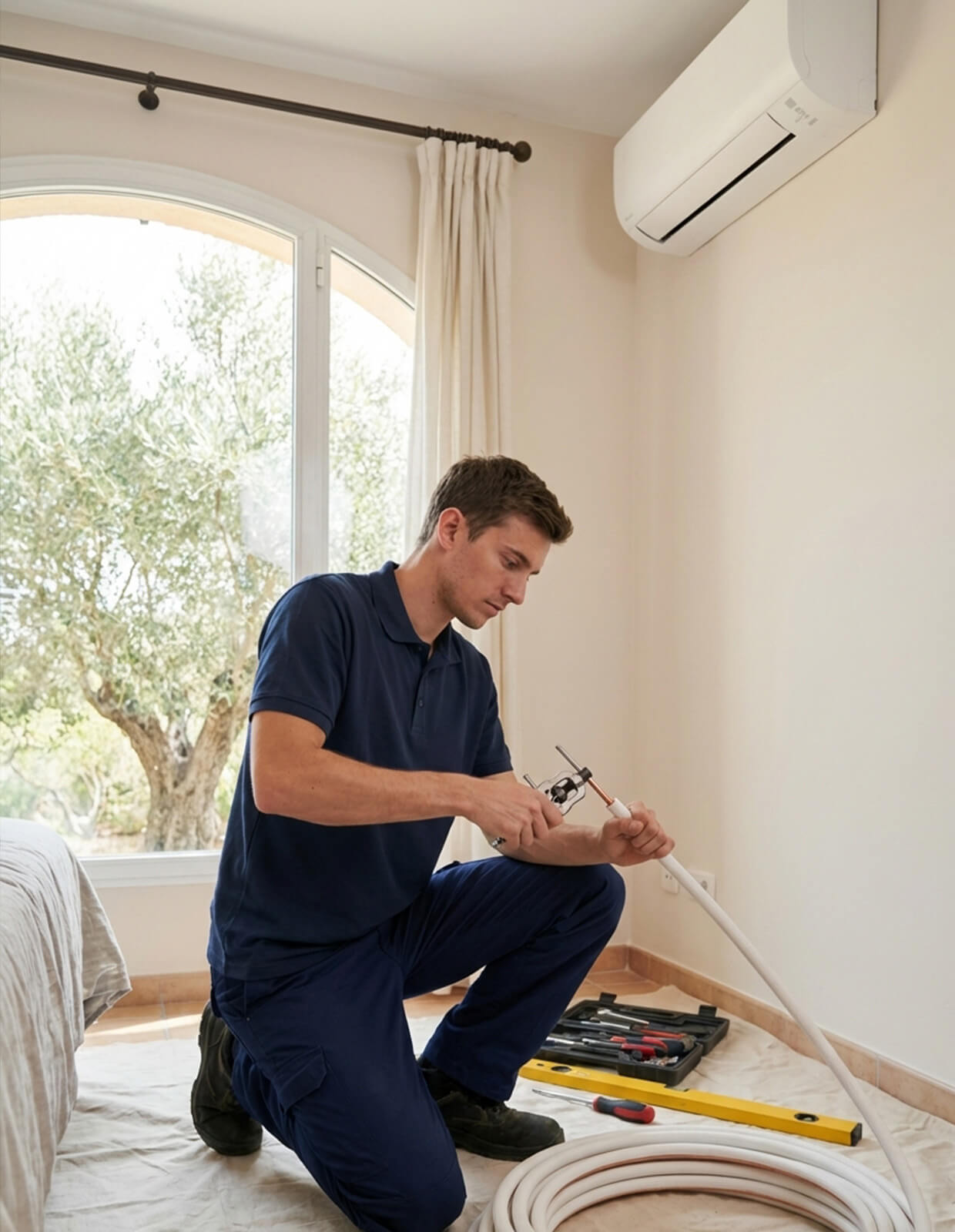 Pose climatisation réversible Daikin — installateur certifié RGE Envolt Balaruc-les-Bains