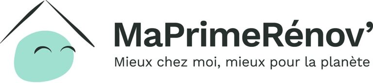 Logo MaPrimeRénov', aide financière à la rénovation énergétique, Envolt entreprise RGE Hérault